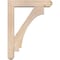 Ekena Millwork Imperial Craftsman Smooth Bracket w/ Offset Brace, Douglas Fir, 5 1/2"W x 24"D x 32"H BKT0604X24X32IMP04SDF - alternate 3